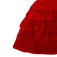 thumbnail image 4 of ZheElen Accessoires de Mariage Jupon en Tulle Robe de Mariée 4 Anneaux 5 Couches Jupon Crinoline Rouge 4 Anneaux, 4 of 4