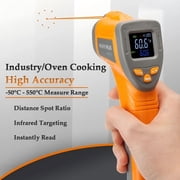 Inkbird Laser Thermometer Gun, INK-IFT01 Infrared Thermometer Cooking Gun Digital IR Thermometer Temp Gun for Reptiles, -58℉~1022℉ (-50℃~550℃)