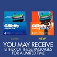 thumbnail image 2 of Gillette Fusion5 ProGlide Razor Refills for Men, 4 Razor Cartridges for FlexBall Razor Handle, 5-Blade Razor Blades, Precision Trimmer for Men, 2 of 14