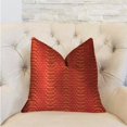 thumbnail image 2 of Plutus PBRA2208-1616-DP New Earth Ripple Red Luxury Throw Pillow, 16 x 16 in., 2 of 3