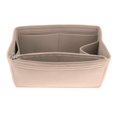 thumbnail image 1 of lionlar Zippered Handbag Insert Purse Cosmetic Makeup Organizer Bag Khaki, 1 of 8