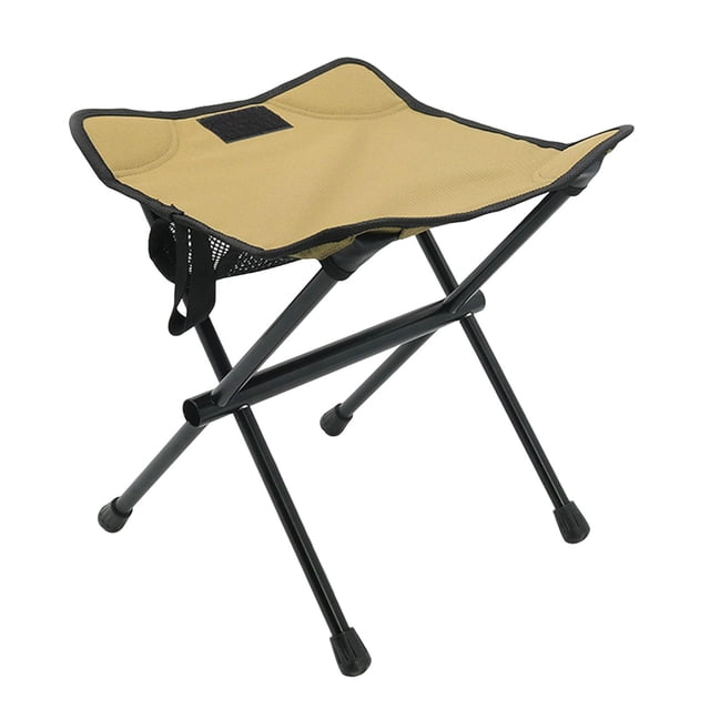 jinwen Repose-Pieds Pliable Léger Chaise de Pêche Repose-Pieds Tabouret Kaki
