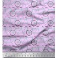 thumbnail image 1 of Soimoi Rayon Fabric Bicycle Transport Printed Fabric 1 Yard 42 Inch Wide, 1 of 2