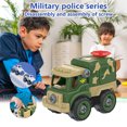 thumbnail image 2 of Coogam Take Apart Puzzle Disassembly And Assembly Military Tank Rocket Car Toy Boy Detachable Car Helicopter Car Model, 2 of 3