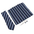 thumbnail image 2 of Cravates Bleues, Ensemble de Cravates pour Hommes Classiques à Rayures Cravates pour Hommes Grande Capacité, 2 of 12