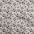 thumbnail image 1 of oneOone Viscose Chiffon Brown Fabric Poker Card Craft Projects Decor Fabric Printed By The Yard 42 Inch Wide, 1 of 4