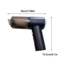 thumbnail image 3 of EGNMCR Car Gadgets Gifts, Car Accessories Mini USB Multi Function Wireless Portable Car Home Use Rechargeable Handheld Car Car Home Cleaning Father's Day Gift dust catcher, 3 of 9