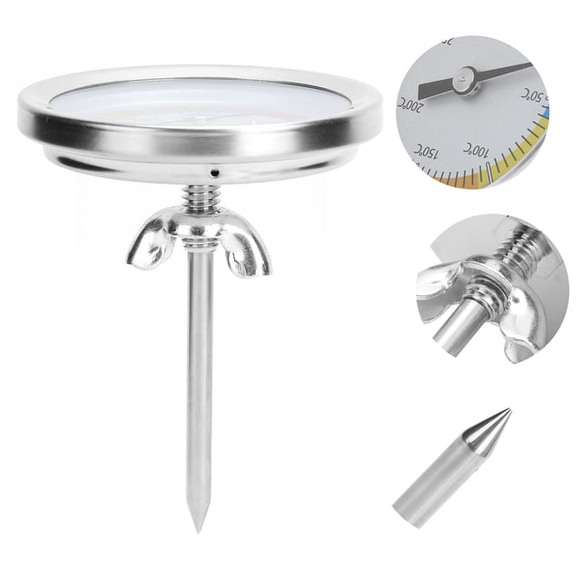 Deep Fry , Meat Cooking , 0-280 degrees Celsius Cooking Grill for BBQ,Grill Measuring Medium and Low Temperature