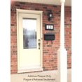 thumbnail image 2 of PRO-DF Classic Lighted Address Plaque, 2 of 3