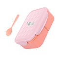 thumbnail image 3 of MesaSe Lunch Box Portable Picnic Vegetable Meats Food Container Household Students Fresh Keeping Refrigerator Tableware Organizer 1800ml Orange, 3 of 8