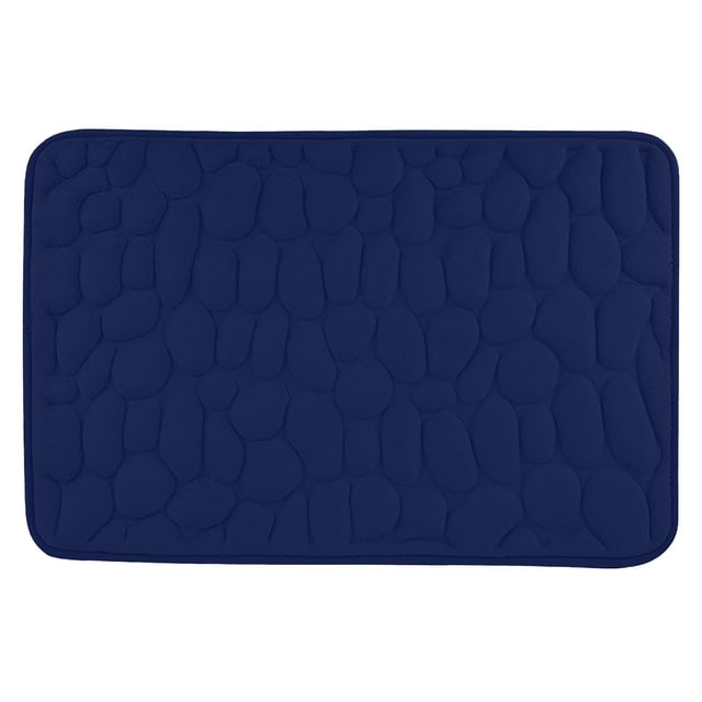Vrorvz Non Slip Bathroom Floor Mat Soft Water Absorbent Quick Dry Rug for Kitchen Living Room Bedroom Entrance Machine Washable Easy Care for All Floor Types