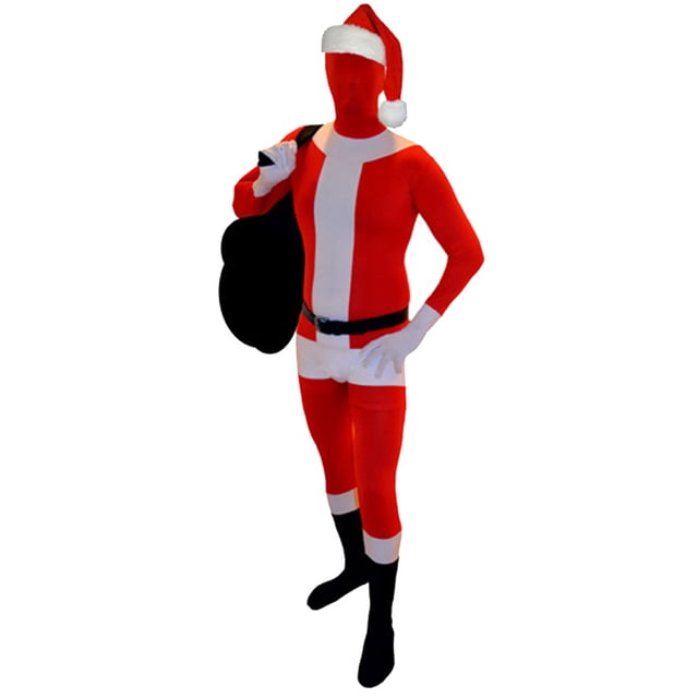 AltSkin Full Body Spandex/Lycra Suit (XXS, Santa Claus)