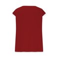 thumbnail image 4 of hotojiny Hauts pour Femmes Mode Texturé Col Rond Poche Tee Été Bloc de Couleur Manches Courtes Chemise Décontractée Vêtements 2025, 4 of 5