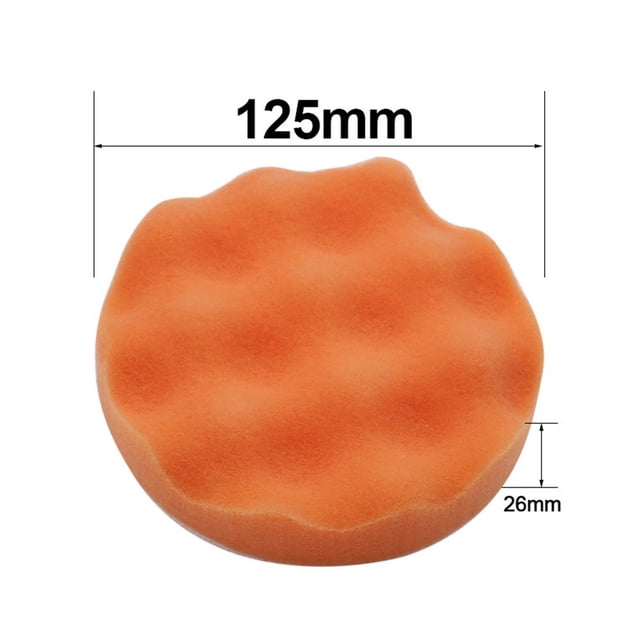 1PCS 3-7inch Waxing Pad Sponge Polishing Foam Pads For RO/DA Car Polisher