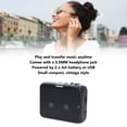 thumbnail image 4 of Cassette Player, Auto Reverse, Stereo Sound Quality, Compact Design, Playback with 3.5MM Headphone Jack, Battery Powered, for Tape Music Transfer, 4 of 7