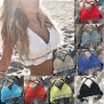 thumbnail image 3 of YOUSNH Tankini Imprimé pour Femmes Grande Taille, Maillot de Bain une-Pièce, Tenue de Plage, Maillot Rembourré, Maillots de Bain pour Femmes Rouge m, 3 of 3