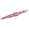 thumbnail image 2 of Loewten Step Drill Bit, High Toughness High Speed Steel Drill Bit, High Wear Resistance Not Easy To Break Cobalt Coating For Perforating Various Materials Deburring, 2 of 7