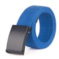 thumbnail image 2 of Ceintures en Nylon pour Hommes Ceintures en Nylon pour Hommes Boucle en Plastique Ceintures de Mode pour Femmes Ceintures Élastiques de Mode pour Femmes Robes Ceintures de Mode pour Femmes Robes Ceinture Formelle à la Taille Ceinture Étroite Extensible pour Robe, 2 of 8