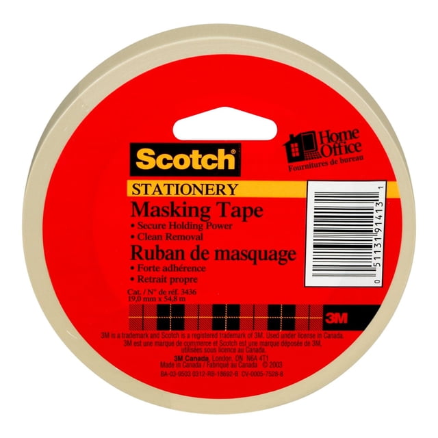 Scotch® Stationery Masking Tape