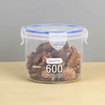 thumbnail image 1 of Contenant de Rangement Alimentaire en Plastique avec Couvercle à Pression pour l'Organisation du Garde-Manger de Cuisine, pour Produits Secs et Collations, Ensemble de 1, 1 of 2