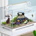 thumbnail image 3 of Aquarium Treasure Box Treasure Chest Ornament Resin Hideaway For Fish Fish  Decoration Landscape Ornament For Saltwater, 3 of 8