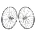 thumbnail image 2 of SE 24" BMX Wheelset 24 Silver, 2 of 3