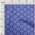 thumbnail image 2 of oneOone Georgette Viscose Dark Blue Fabric Asian Block Print Craft Projects Decor Fabric Printed By The Yard 42 Inch Wide, 2 of 4
