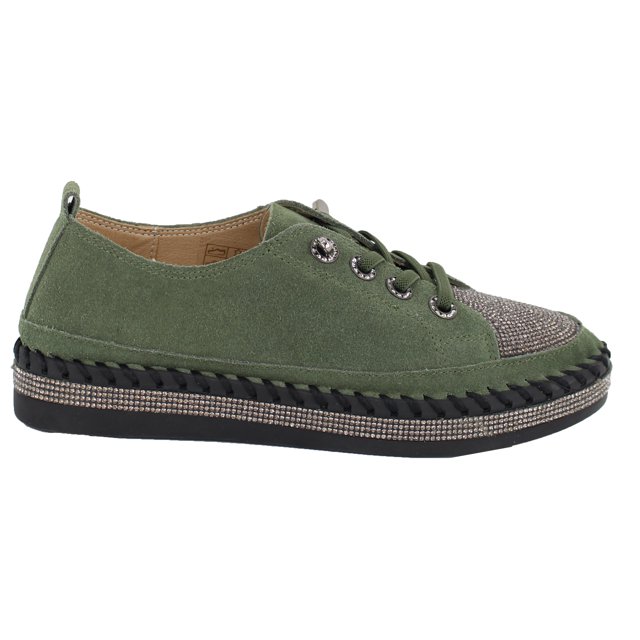Bernie Mev Espadrilles à Lacets pour Femmes TW Jodie