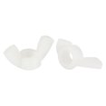 thumbnail image 1 of Unique Bargains M5 Wing Nuts Butterfly Nut Nylon White 15 Pack, 1 of 5