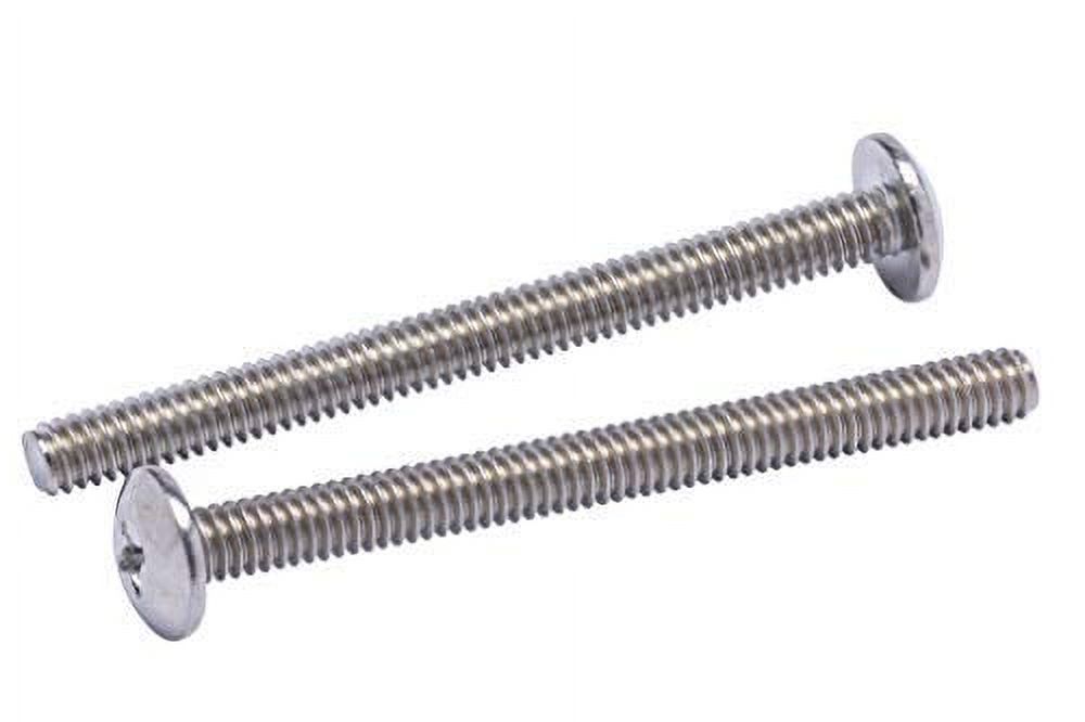 ORUYROP 1/4 Pouces-20 X 3 Pouces Tête de Machine à Visser Phillips en Acier Inoxydable, (25 Pcs), Filetage Grossier, Acier Inoxydable 18-8 (304)