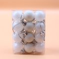 thumbnail image 2 of XZNGL Bathroom Organizers Kitchen Storage Rack 30Mm Christmas Xmas Tree Ball Bauble Hanging Home Party Ornament Decor, 2 of 4