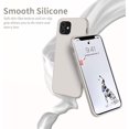 thumbnail image 3 of iPhone 11 Case,Ultra Slim Fit iPhone Case Liquid Silicone Gel Cover with Full Body Protection Anti-Scratch Shockproof Case Compatible with iPhone 11 6.1 inch, [Upgraded Version] (Stone), 3 of 5