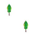 thumbnail image 2 of QualitChoice 1/2/3/5 Fish Lure Artificial Bait 8cm Workmanship Compact Size No Burrs Exquisite Rotating Lures Fishing Tackle Light Green 2PCS, 2 of 6
