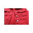 thumbnail image 4 of Denim Vest for Women Plus Size Casual Button Down Solid Color Ripped Crop Jacket Vest Waistcoat Streetwear, 4 of 6