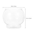 thumbnail image 2 of EIGTHTAIL 3Pcs Household Fish Tank Desktop Fish Tank Plastic Fish Tank Globe Fish Bowl Office Desk Fish Tank, 2 of 5