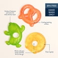 thumbnail image 4 of Itzy Ritzy Cutie Coolers™ Silly Foods - 3 pack cold water teether, 4 of 7