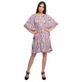 thumbnail image 3 of Moomaya Robe Courte de Caftan de Plage, Robe de Couverture Imprimée, Kaftan pour Femmes, Tenue de Plage, Couverture, 3 of 4