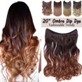 thumbnail image 4 of Invisible Wire in Hair Extensions Hairpieces Synthetic hair, 4 of 4