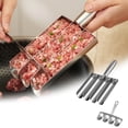 thumbnail image 2 of Food Clips – Product Category and Title Based Listing for Meatball Maker Tool Quadruple Kitchen Meatball Maker Easy Stainless Steel Meatball Making Spoon With Cutting For Manual Meatball Lovers, 2 of 3