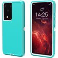 thumbnail image 1 of [PST] Samsung Galaxy S21 Ultra 5G Hard Case, Anti-Drop Triple 3 Layers Shockproof Heavy Duty Defender Hard Case Cover, 1 of 2