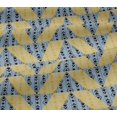 thumbnail image 5 of oneOone Viscose Jersey Fabric Stripe|Diamond & Triangle Geometric Print Fabric BTY 60 Inch Wide, 5 of 5