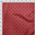 thumbnail image 3 of oneOone Cotton Silk Fabric Leaves & Floral Block Print Fabric BTY 42 Inch Wide, 3 of 4
