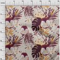 thumbnail image 3 of oneOone Polyester Lycra Brown Fabric Tropical Sewing Craft Projects Fabric Prints By Yard 56 Inch Wide, 3 of 5