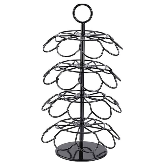 Yhmxh Support Rotatif pour Capsules de Café, Support de Rangement pour Capsules de Café, Présentoir, Boîte de Rangement, Organisation et Rangement, Déco Maison