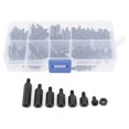 thumbnail image 2 of Assortiment Kit, Ensemble d'Écrous en Nylon Résistant à la Corrosion, Nylon Isolant Noir pour Galvanoplastie, 2 of 8