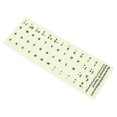 thumbnail image 2 of MasteelfCA 1 Feuille Autocollant de Clavier Phosphorescent Autocollant de Remplacement pour Clavier Espagnol, 2 of 7