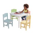 thumbnail image 4 of KidKraft Nantucket Wooden Table & 4 Pastel Chairs, 4 of 7