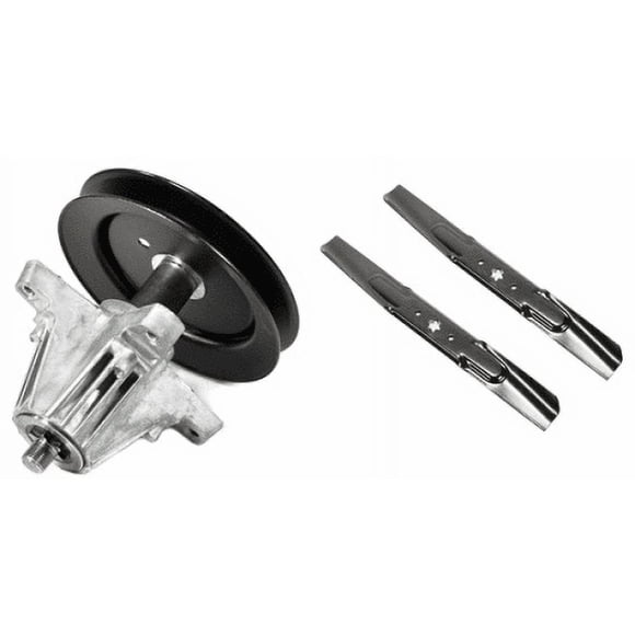 Troy-Bilt Riding Lawn Mower Spindle & Tractor High Lift Blade Kit