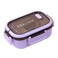 thumbnail image 2 of Meitianfacai Bento Box for School, Lunch Box for Kids, Portable Plastic Partition Integrated Lunch Box Multifunctional Light Food Bento Box on Clearance, 2 of 6