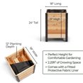 thumbnail image 2 of 18" x 18" Planter Box - 24" TALL, 2 of 12
